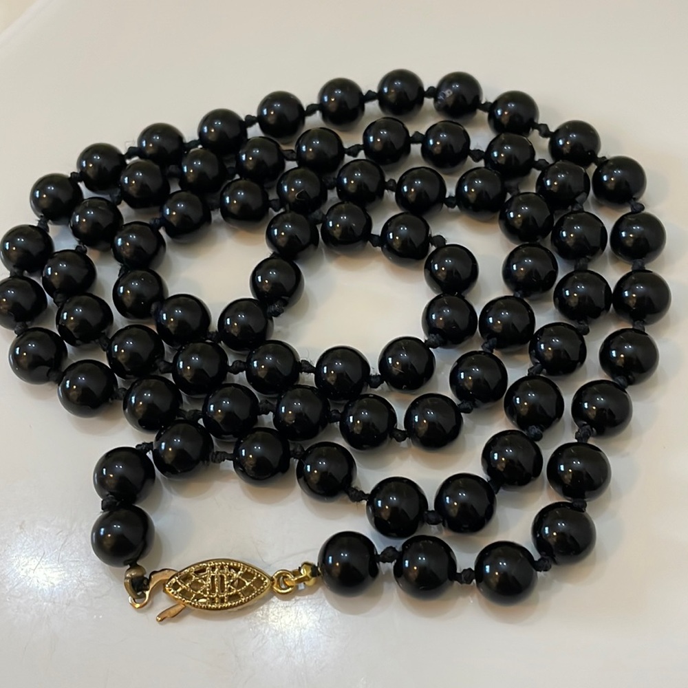 Vintage Onyx necklace